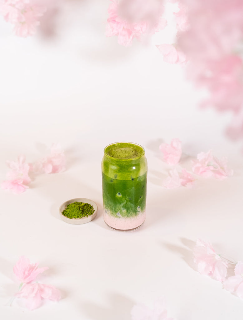 Sakura Matcha Latte Recipe