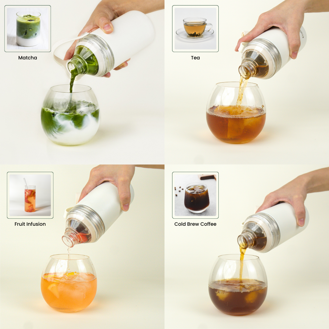 Crafti Wanderer Bottle: Travel Bottle for Tea Brewing (300ml)