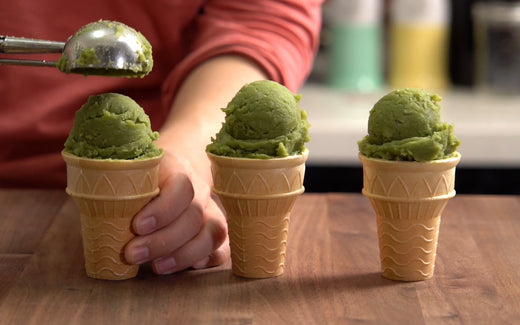 Matcha Ice Cream Recipe (3 ingredients only!)