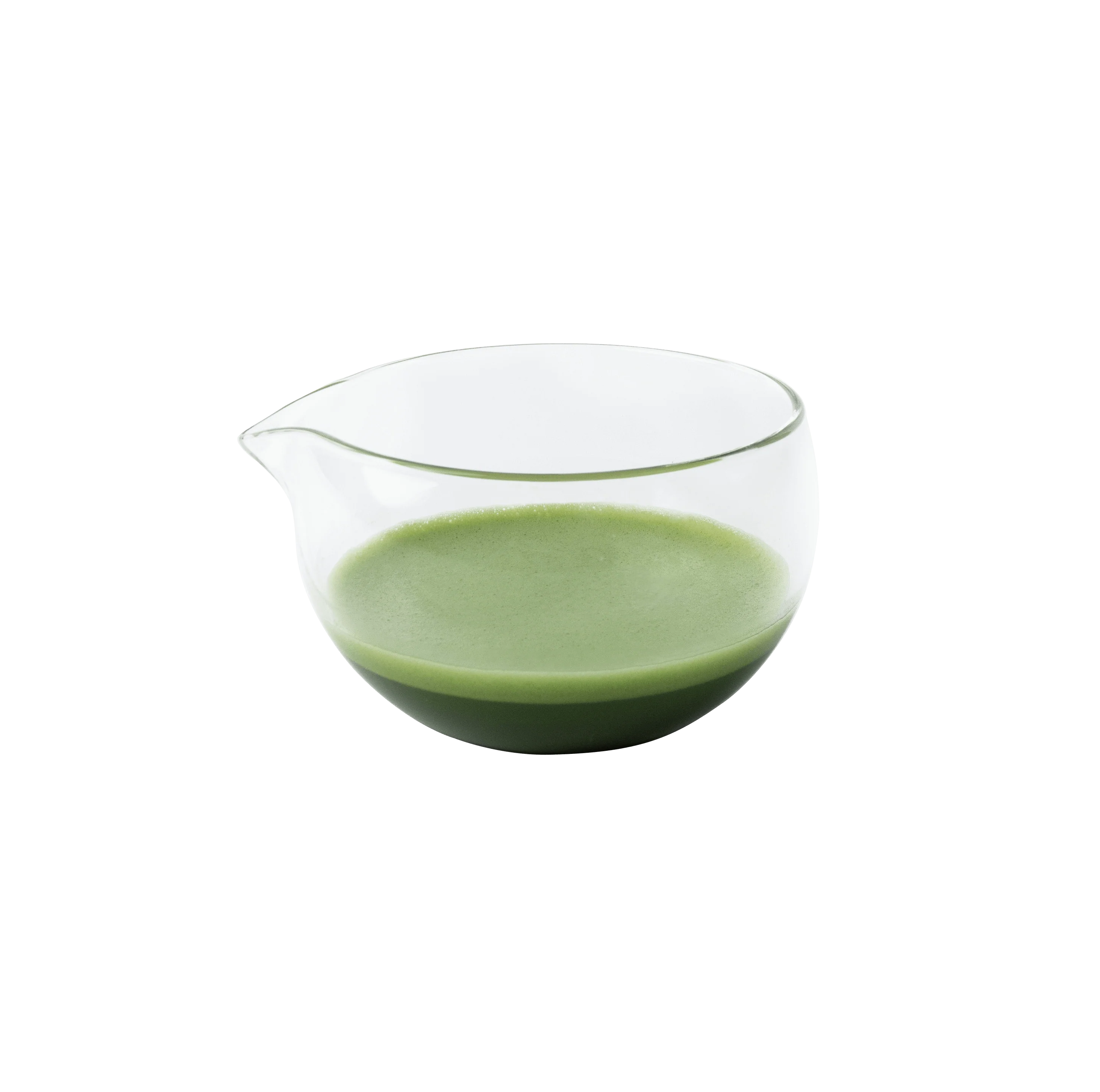 Borosilicate Glass Chawan with Spout