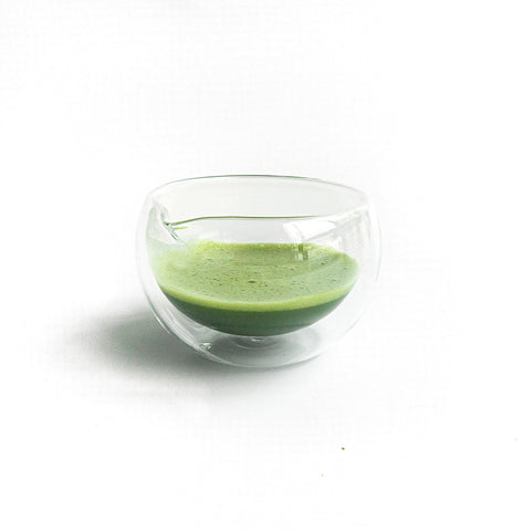 Crystal Chawan | Matcha Bowl with Spout (Double Walled)