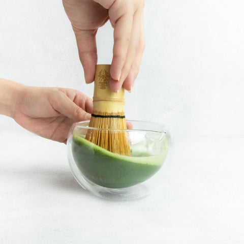 Crystal Chawan | Matcha Bowl with Spout (Double Walled)