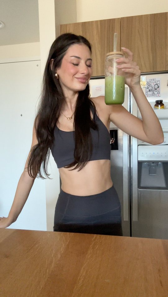 Crafti customer with their matcha